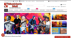 Desktop Screenshot of musiciansmall.in
